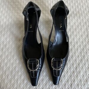 Vintage PRADA slingbacks Size 8.5